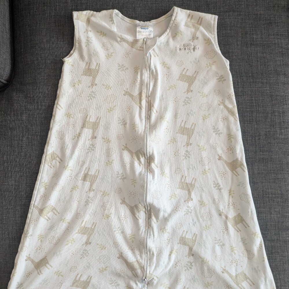 Halo Sleep Sack XL 18-24 Months - TOG 0.5 - Llama Sands